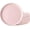 Pink, variant on AmorArc Ceramic Dinner Plates Set of 6,10.5 Inch Handmade Reactive Glaze Stoneware Plates, Rustic Shape Dinnerware Dish Set for Kitchen, Microwave & Dishwasher Safe, Scratch Resistant-Gade Green