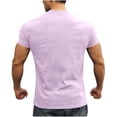 thumbnail image 5 of Men's Workout T-Shirts, Breathable Gym and Training Shirts for Exercise, Casual Round Neck Sport Top, 5 of 5