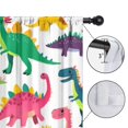 thumbnail image 4 of Blackout Kids Curtains,Cute Dinosaur Pattern Childrens Insulated Curtains Set Of 2,Bedroom Essentials,Toddler Room Decor 52x84in(132x213cm), 4 of 4