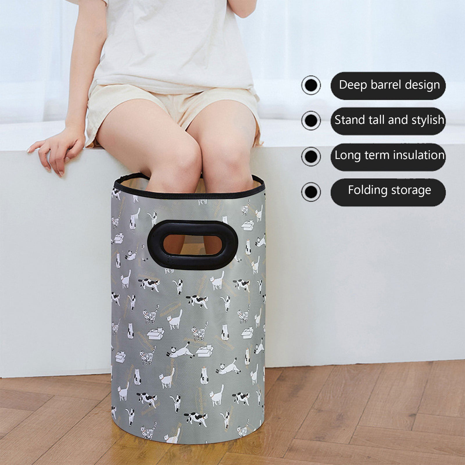 Folding Foot Bath Bucket Foot Washing Bucket Household Outdoor Supplies