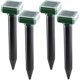 thumbnail image 1 of Repelente de plagas sónico con energía solar para topos y roedores, paquete de 4, repelente seguro para animales, impermeable y resistente a la intemperie, gran cobertura para exteriores XianweiShao 9024715983251, 1 of 5