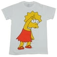 thumbnail image 2 of The Simpsons Mens Shirt, Graphic Lisa Simpsons Classic T-Shirt white - M, 2 of 2