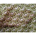 thumbnail image 4 of oneOone Silk Tabby Fabric Flame Stitch Print Fabric BTY 42 Inch Wide, 4 of 4