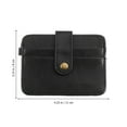 thumbnail image 2 of AURARMLET 1Ud Cartera Portátil Para En PU Negro Con Almacenamiento Para Efectivo Y Tarjetas, 2 of 6