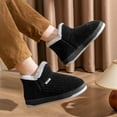 thumbnail image 5 of AUXDIQ Women Men Winter Boots Slippers Home Warm Fleece Booties Slipper Anti Slip House Shoes Indoor Outdoor, 5 of 5