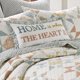 thumbnail image 2 of Levtex Home - Lottie - Almohada decorativa (30 x 61 cm) - Volante - Verde, verde azulado, blanco ocre y siena, 2 of 3