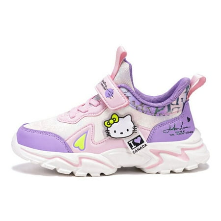 

Hello Kitty Sneakers Kawaii Children Casual Shoes Girls Shoes Tenis Infantil Menina Breathable Fashion Cartoons Leather