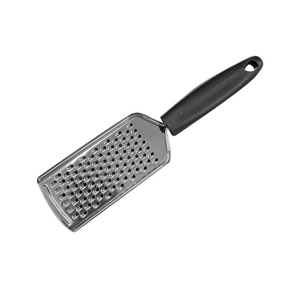 Stainless Steel Handheld Cheese Grater | Flat Grater for Cheese, Chocolate, Spices & Vegetables | Dishwasher Safe Kitchen Tool
