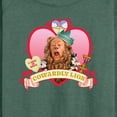 thumbnail image 3 of Wizard of Oz - Heart Cowardly Lion - Women's Lightweight French Terry Long Sleeve Shirt, 3 of 5