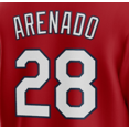 thumbnail image 3 of Camisetas de béisbol de la famosa marca St. Louis con bordados para hombres, mujeres y jóvenes, personalizadas #1 SMITH #21NOOTBAAR #28 ARENADO GOLDSCHMIDT, 3 of 5