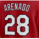 thumbnail image 3 of Camisetas de béisbol de la famosa marca St. Louis con bordados para hombres, mujeres y jóvenes, personalizadas #1 SMITH #21NOOTBAAR #28 ARENADO GOLDSCHMIDT, 3 of 5