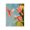 Tropical Parrots in Flight, variant on Stupell Industries White Dove Among Spring Blooms Black Framed Print Under Glass, design by The Prints Vibe
