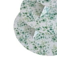 thumbnail image 6 of Efavormart 3-Tier White Green Cardboard Cupcake Stand with Eucalyptus Leaves Print, Tea Party Dessert Display Stand Round Serving Platter - 11" Tall, 6 of 6