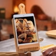 thumbnail image 3 of Regalos compatibles con mamá Cumpleaños Día de la madre Regalos compatibles con mujeres, tabla de cortar de madera Libro de recetas de recetas compatible con Ipad T, 3 of 5
