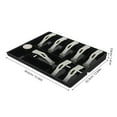 thumbnail image 2 of TABLZONE Cash Drawer Insert with 9 Compartments, Black Plastic Organizer Tray for Cash Register and POS Systems, 2 of 8