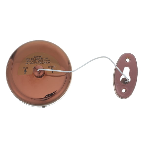 WRISTBIQUE De Lavandería Retráctil De Acero Inoxidable Para Fácil En Casa Color Oro Rosa