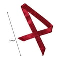 thumbnail image 6 of Tnobhg Thin Soft Head Ribbon Imitation Silk Scarf Long Style Decorative Ribbon Women Head Wrap Hair Streamer Hair Accessory, 6 of 8
