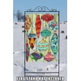 thumbnail image 4 of Toland Home Garden Stained Glass Ornaments Christmas Flag Double Sided 28x40 Inch, 4 of 5