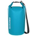 thumbnail image 1 of Mochila impermeable MARCHWAY 5 L, impermeable, color verde azulado, 1 of 8