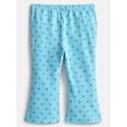 thumbnail image 2 of Wonder Nation Baby and Toddler Girls Flare Leggings, Sizes 0M-5T, 2 of 3