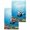 Black, variant on Funny Diving Panda Kitchen Dish Towels for Drying Dishes Set of 2, Ocean Sea Coastal Coral Fish Marine Life Waffle Weave Microfiber Hand Tea Bathroom Towels Quick Dry & Absorbent Towel 15.7x23.6
