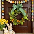 thumbnail image 5 of RKSTN Easter Wreath Decorations, Artificial Flowers Holiday Wreath C, 5 of 5
