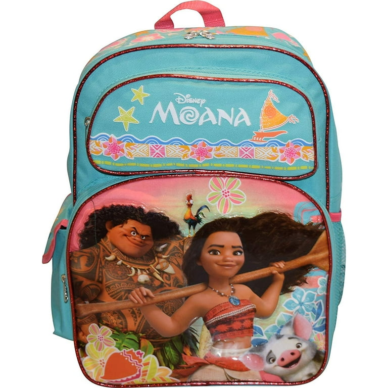 Disney Princess Moana Girl s Deluxe 16 School Bag Backpack