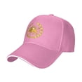 thumbnail image 3 of Lispipm Casual Cotton Baseball Cap for Men and Women Outdoor Adjustable Dad Hat for Hiking Sports Unisex Soft Trucker Caps Pink, 3 of 7