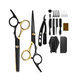 thumbnail image 1 of Kit De 19 Tijeras Profesionales Para Cortar Cabello Barbero, 1 of 5