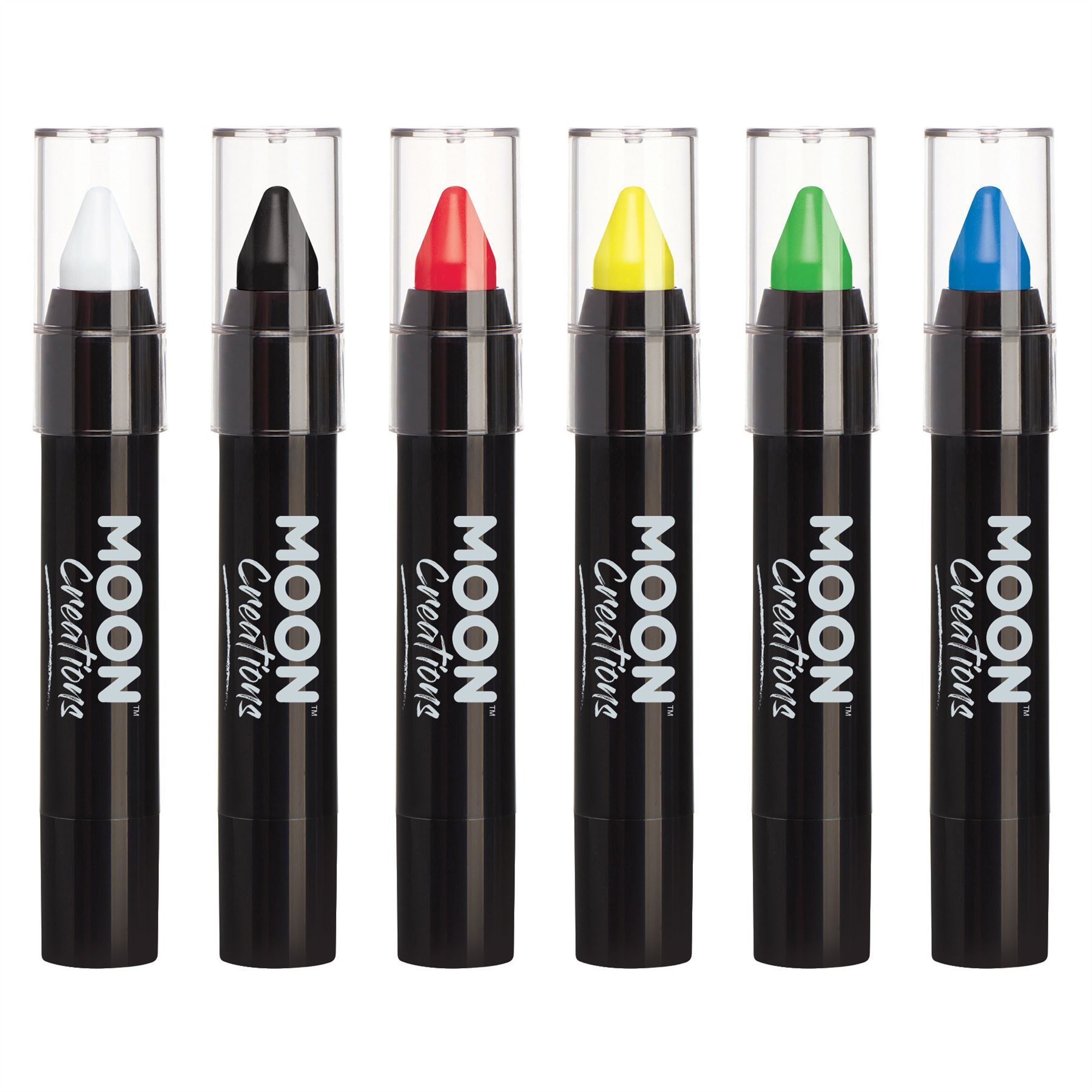 Moon Creations Body Crayons Primary Set
