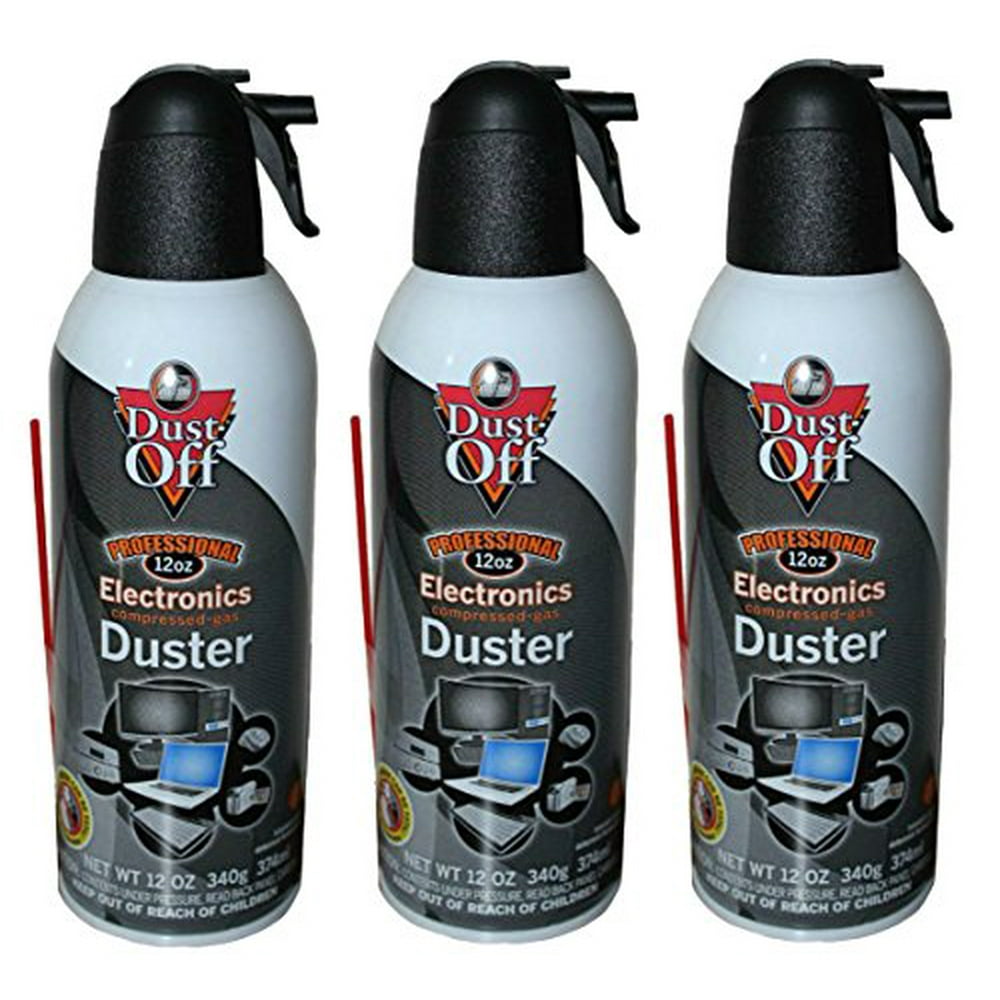 DustOff Falcon Professional Electronics Compressed Air Duster, 12 oz
