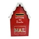 thumbnail image 1 of Christmas Mailbox Caja Decorativa de Hierro para Cartas a Santa con Forma de Casa Accesorio Festivo para Mesa y Escritorio Adecuado para Niños Familia, 1 of 9