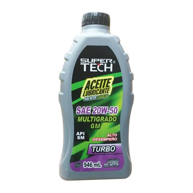 Aceite para Automóvil Super Tech 20W-50, 946 ml