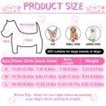 thumbnail image 3 of 4 Pieces Dog Shirts Printed Puppy Shirts Pet Clothes Comfortable Puppy Tee Shirts Breathable Dog Sweatshirt Pet Apparels for Small and Medium Dogs Cats (Classic Pattern, L), 3 of 7