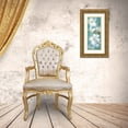 thumbnail image 3 of Nai, Danhui 15x32 Gold Ornate Wood Framed with Double Matting Museum Art Print Titled - Indiness Blossom Panel Vinage I, 3 of 4