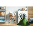 thumbnail image 2 of Ahgly Company Machine Washable Indoor Rectangle Transitional Dark Forest Green Area Rugs, 6' x 9', 2 of 7