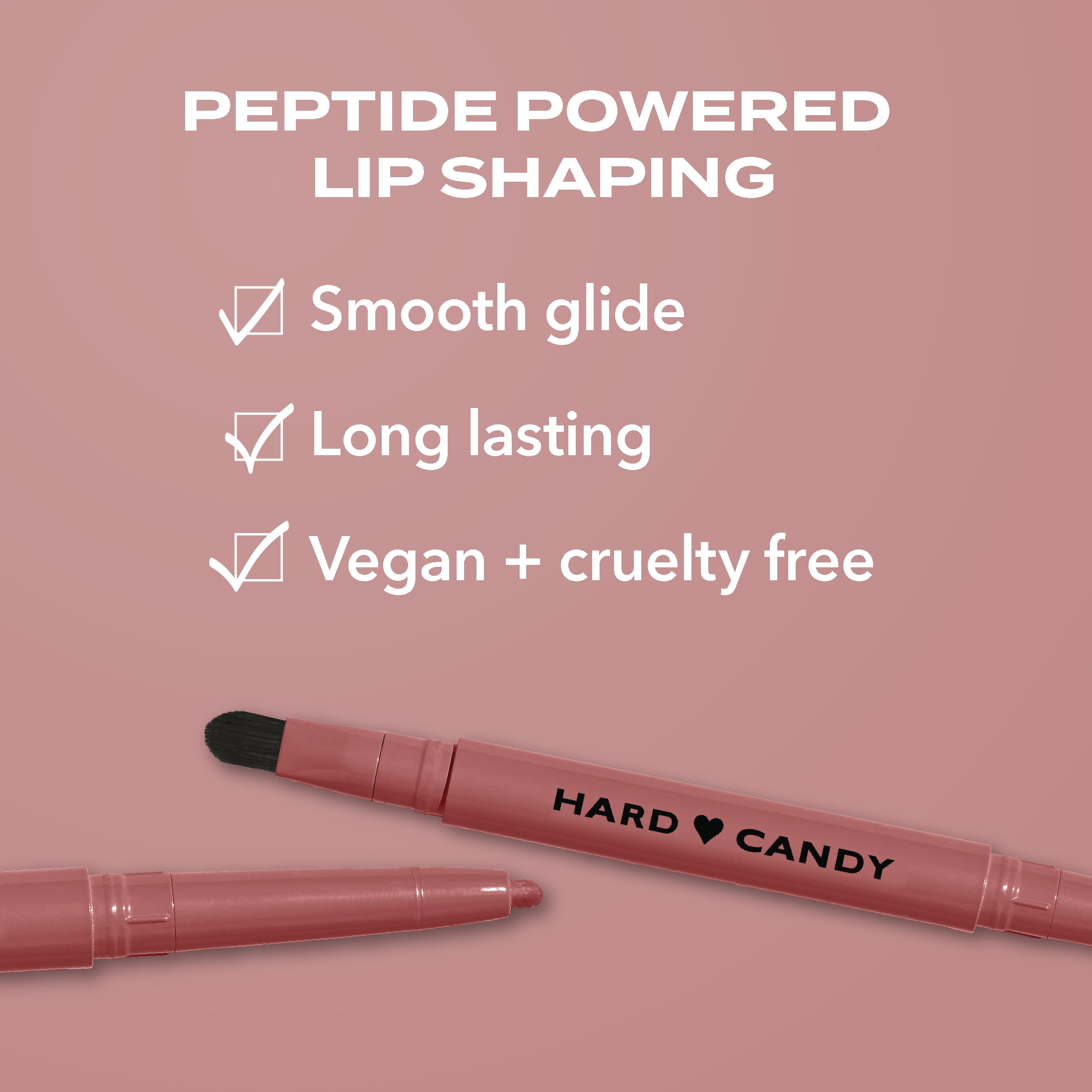 Hard Candy Insta Pout Lip Liner, Plumping, First Move, Mauve