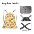 thumbnail image 4 of Fotbe Lemon Orange Bolsa Mochila con Cordón Estampada, Bolsa de Gimnasio Deportiva, Bolsa Cinch, Bolsa con Cordón para Hombres y Mujeres-Medium, 4 of 6