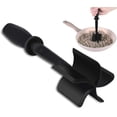 thumbnail image 1 of Picadora de carne, picadora de hamburguesas de nylon resistente al calor multifuncional, mezclas antiadherentes y purés Utensilio picador de carne molida de nylon, picadora mixta, negro Adepaton WRMH-69, 1 of 8