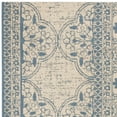 thumbnail image 5 of SAFAVIEH Linden Malandra Floral Area Rug, Blue/Cream, 9' x 12', 5 of 7