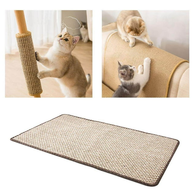 VONKY Cat Scratcher Mat Scratching Pad Grinding Claw Protect Sofa Board L