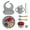 Gray, variant on Baby Led Weaning Supplies, 6pcs Silicone Baby Feeding Set Include Baby Feeding Suction Bowl and Divided Toddler Plate, Baby Spoon, Fork, Bib, Sippy Cup with Straw and Lid, Food Grade BPA Free, Pink