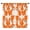 Orange Halloween Ghosts, variant on Blackout Kids Curtains,Orange Witch Hat Halloween Pattern Childrens Insulated Curtains Set Of 2,Bedroom Essentials,Toddler Room Decor 42x54in(106x137cm)