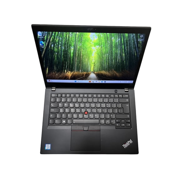 Refur Lenovo ThinkPad T480s 14" FHD Screen Intel Core i5-8350U 8GB RAM 256GB M.2 SSD Win 11 Pro WebCam HDMI with Free LIXSUNTEK® Ethernet Cable