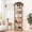 Grey, variant on TerraOutfit home White 5 Tier Wall Mount Ladder Shelf, Metal Frame Bookcase