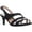 Black, variant on Womens Tami Open Toe Casual Slingback Sandals
