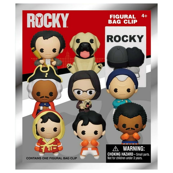 Rocky 3D Figural Blind Bag Clip