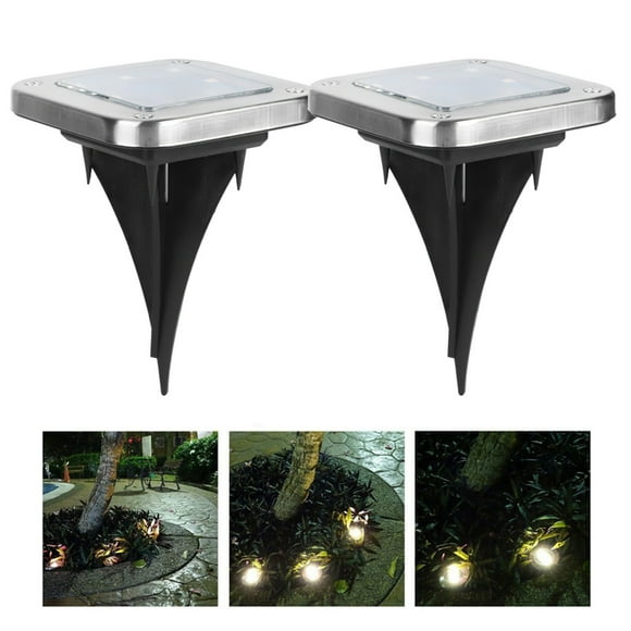 Solar Lights, 4Pcs Landscape Lighting Solar Lights Outdoor, Backyards For Gardens Courtyard For Parks