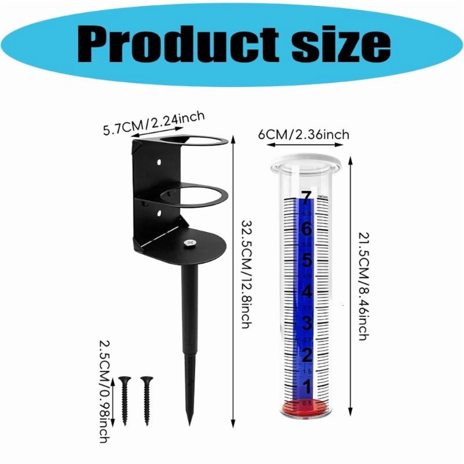 ANXPTIME Convenient Rain Measurement Device with Simple Installation for Lawn Care