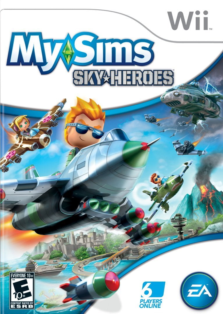 Pelagisch Lil Coördineren MySims Sky Heroes for Nintendo Wii - Walmart.com
